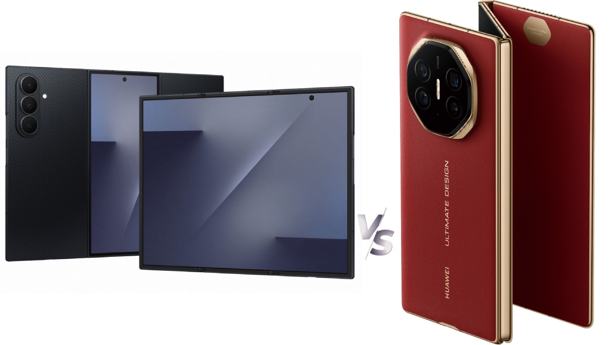 Samsung Galaxy Z TriFold vs Huawei Mate XT Ultimate Design: Features and Specifications Compared