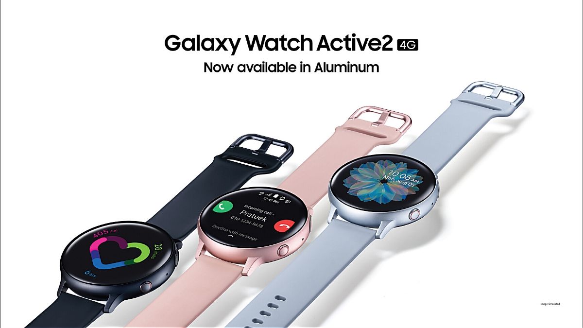 Samsung Galaxy Watch Active 2 4G Aluminium Edition Launched in India