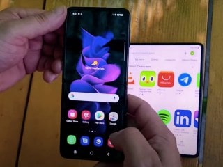 Samsung Galaxy Z Fold 3, Galaxy Z Flip 3 Hands-on Video Surfaces