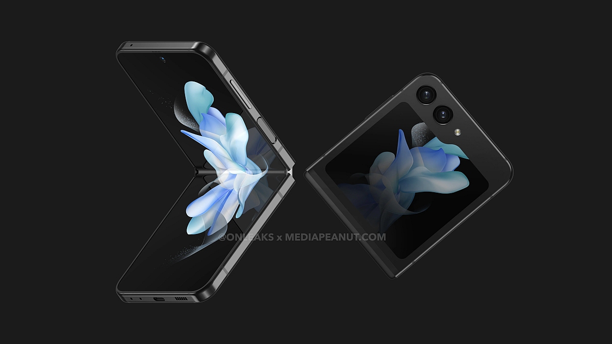 Samsung Galaxy Z Flip 5 Leaked Design Renders Hint at Larger, Revamped External Display