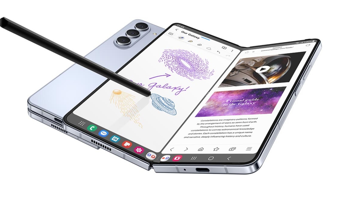 Samsung Galaxy Z Fold 6 Leaked Renders Reveal Rear Panel With Sharper Corners