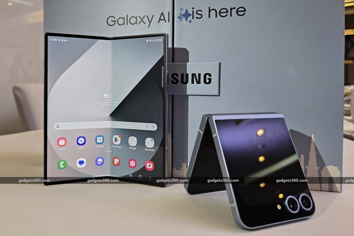 Samsung Galaxy Z Fold 6 Galaxy Z Flip 6 With Galaxy AI Snapdragon 8 
