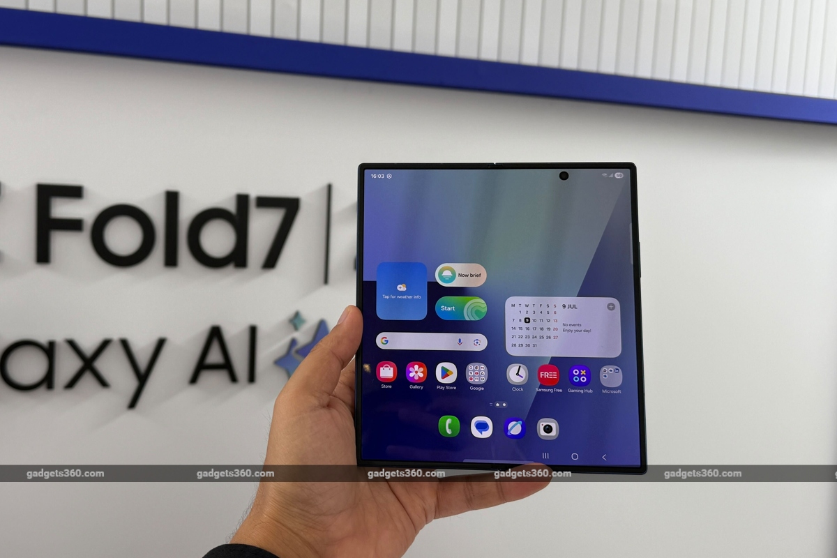 Samsung Unpacked 2025: Galaxy Z Fold 7 With Snapdragon 8 Elite Chipset, 8-Inch Inner Display Launched in India