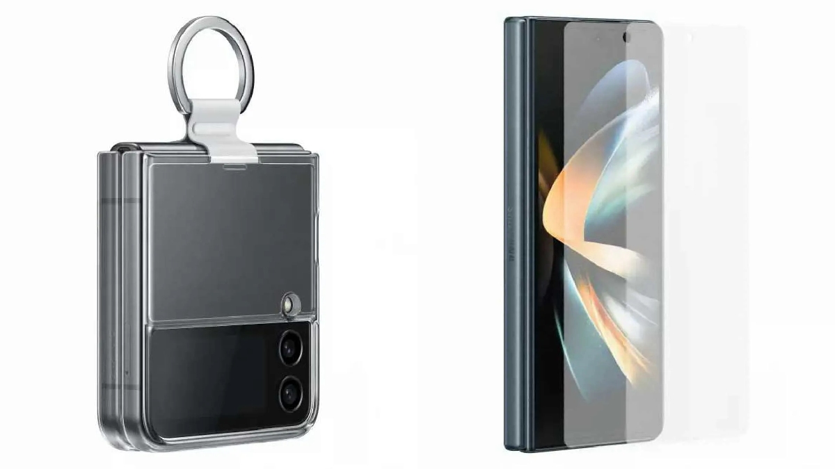 Samsung Galaxy Z Fold 4, Galaxy Z Flip 4 Accessories Images Leaked, Hint Phones' Design