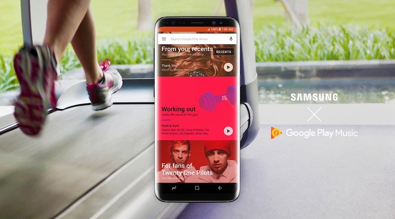 Samsung Makes Google Play Music the Default Music App and Service on Its Devices