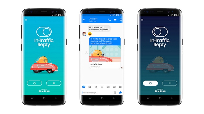Samsung's In-Traffic Reply App Aims to Prevent Accidents Caused by Distracted Driving