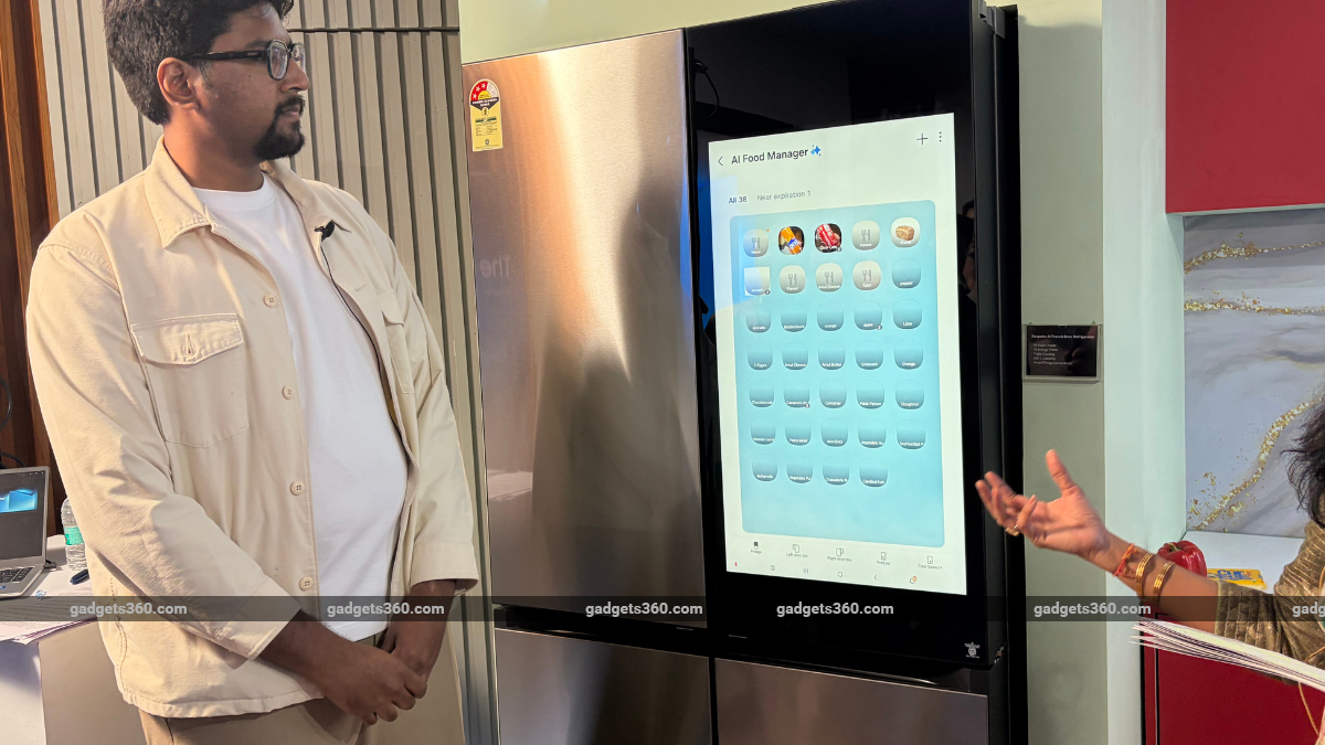 samsung large appliances launched india inline Samsung Family Hub Refrigerator