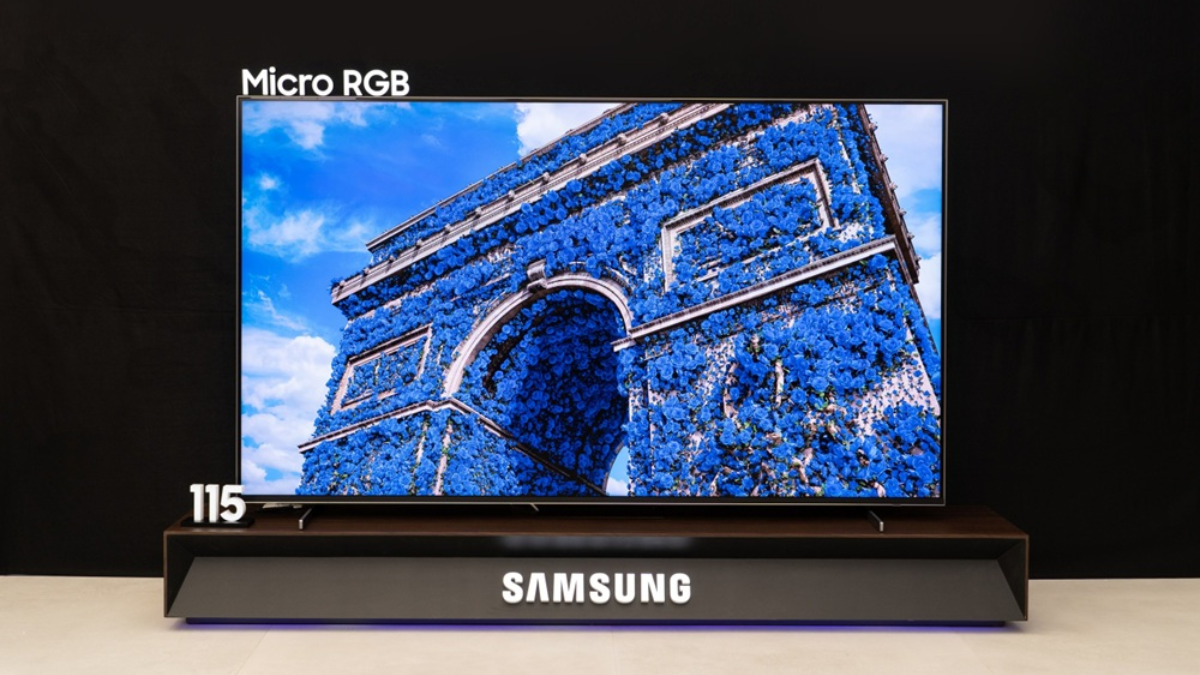 Samsung Micro RGB TV (2025) With Up to 4K Resolution Debuts: See Price