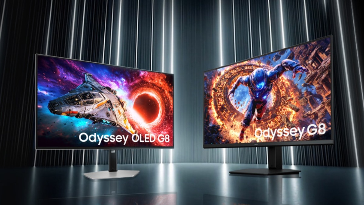 Samsung Odyssey G8 6K Monitor Announced Alongside New Odyssey OLED G7 and ViewFinity S8 Monitors