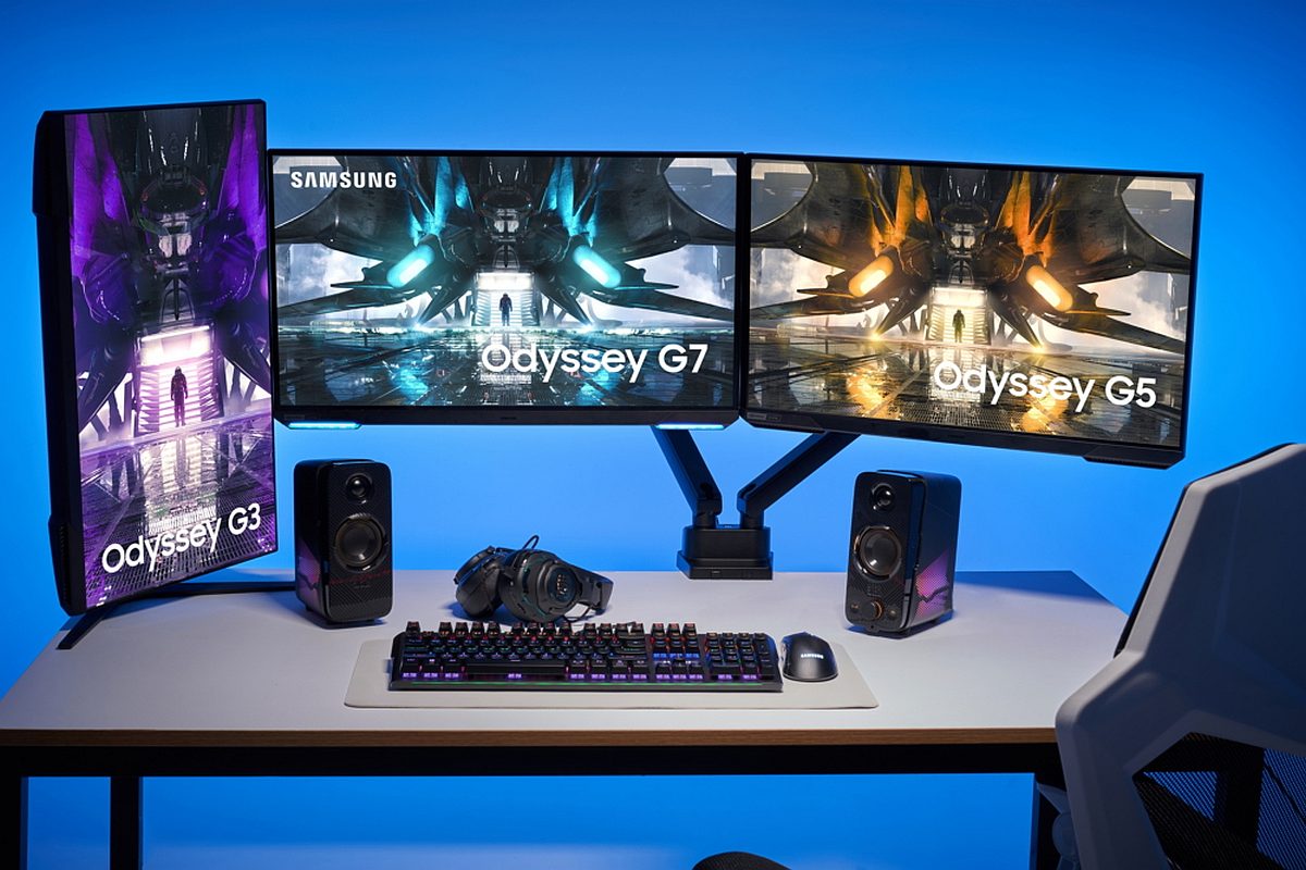 Samsung Odyssey G3, Odyssey G5, Odyssey G7 Gaming Monitors With 178 Degrees Viewing Angle Launched