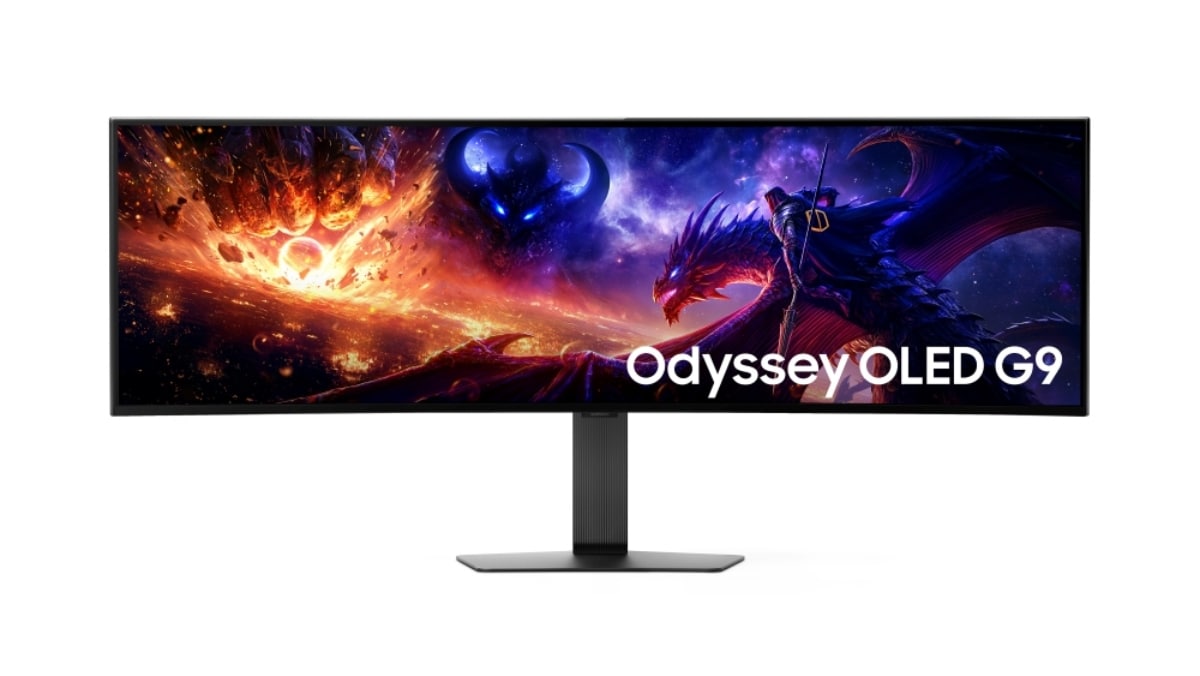samsung odyssey oled g9 gadgets 360 Samsung  SamsungOdysseyG9G95SJ