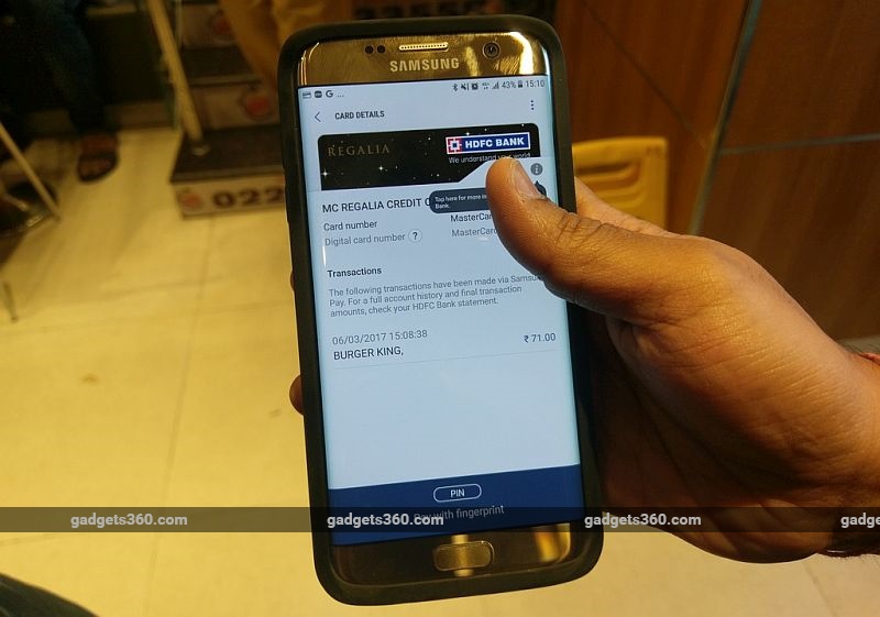 Samsung Pay Mobile Payment Platform Goes Live in India