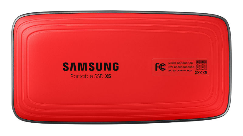 Samsung Portable SSD X5 With Thunderbolt 3 and NVMe Launched
