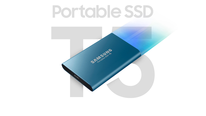 Samsung Portable SSD T5 Launched in India Starting at Rs. 13,500 for 250GB