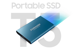 Samsung Portable SSD T5 Launched in India Starting at Rs. 13,500 for 250GB