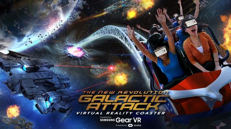 Samsung, Six Flags Partner on Mixed Reality Roller Coaster Experience