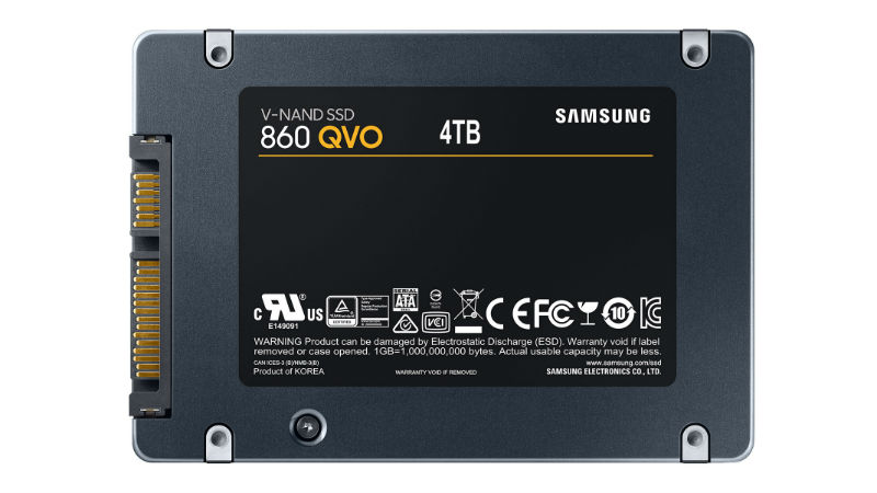 Samsung 860 QVO Affordable Multi-Terabyte Storage SSD Launched