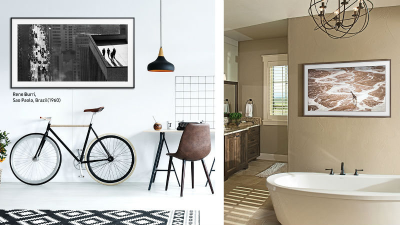 Samsung's The Frame TV Refreshed for 2018 With Enhanced Features, New Customisation Options, and Artwork