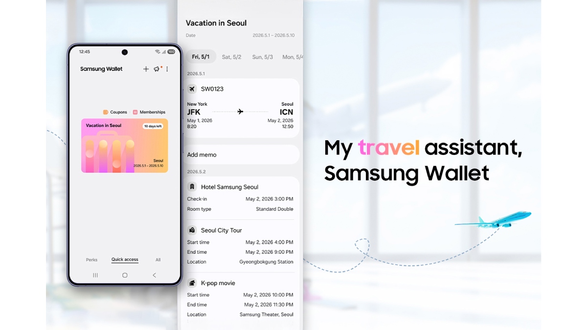 Samsung Wallet Update Adds &lsquo;Trips&rsquo; Feature With Unified View of All Travel Plans