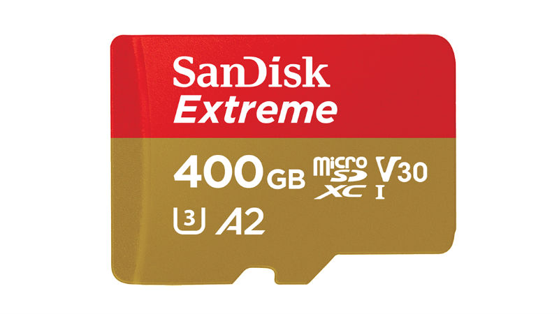 Western Digital Unveils 400GB SanDisk Extreme UHS-I MicroSDXC Card, Showcases PCIe SD Card