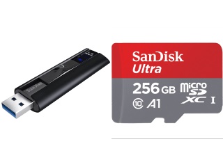 SanDisk Ultra microSDXC UHS-I Card, Extreme Pro USB 3.1 Flash Drive Launched at CES