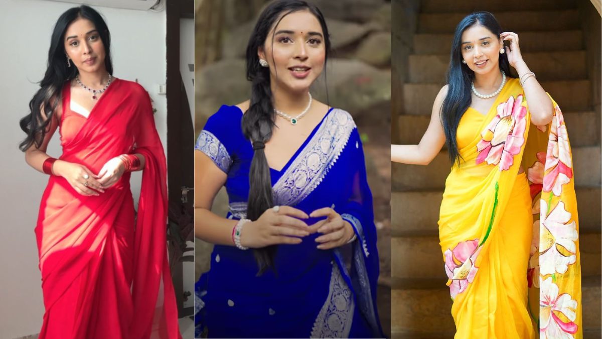 Bigg Boss Fame Tanya Mittal Inspired Saree For Women on Myntra: Drape Like a Diva