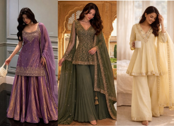 Steal Her Style: Vibrant Suit Sets for Women Inspired by Sargun Mehta's Ethnic Wardrobe