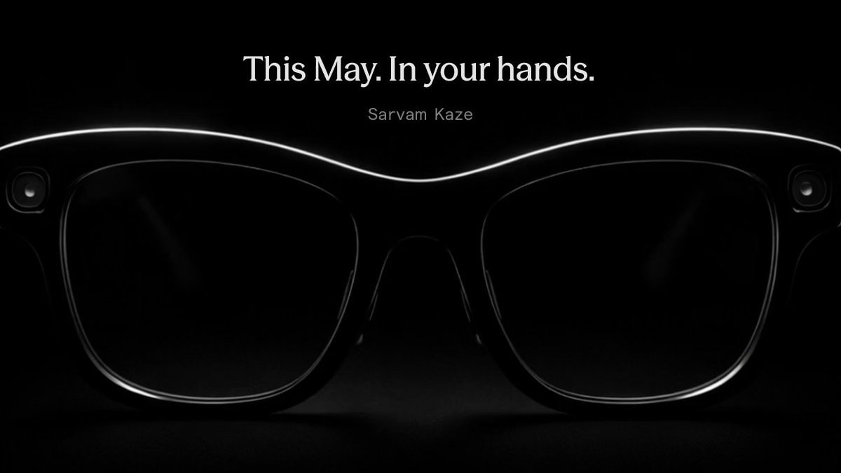 AI Impact Summit: Sarvam Kaze Smart Glasses Showcased, Will Launch in India in May