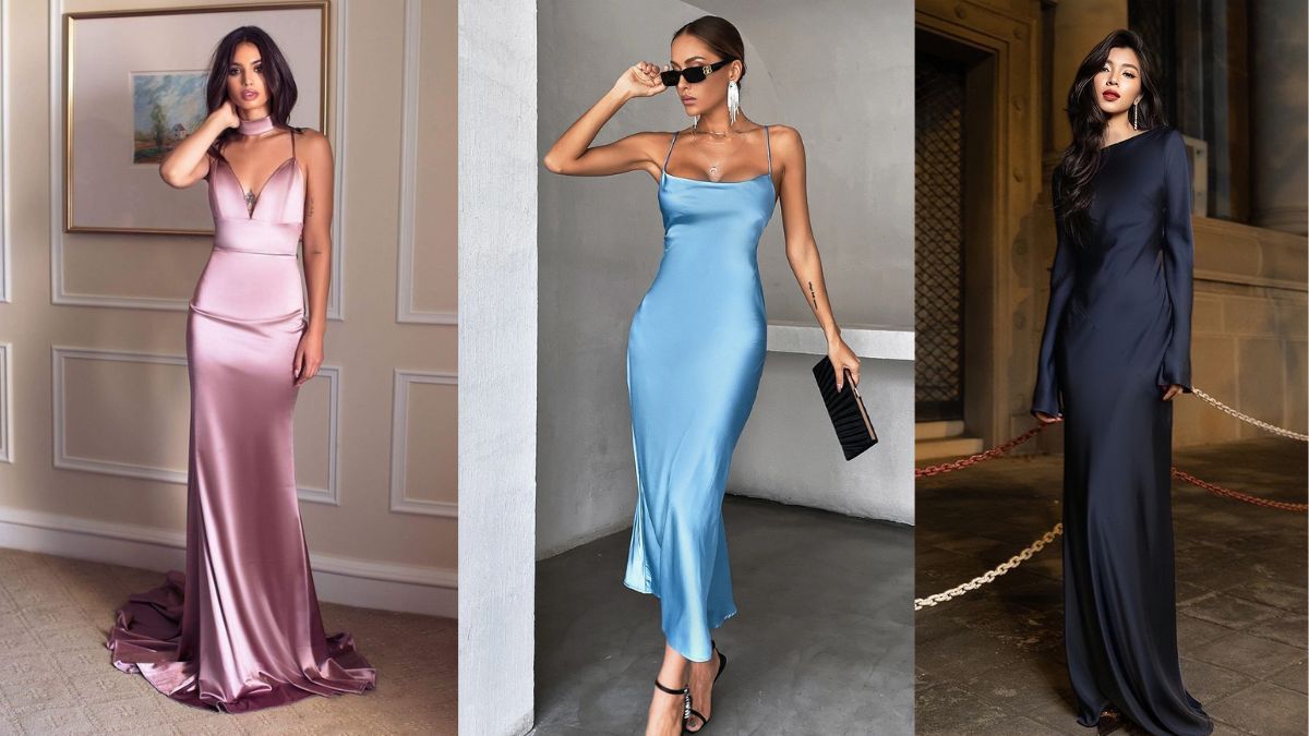 Best Satin Maxi Dresses For Women: Handpicked Styles from Myntra