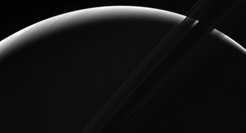 NASA's Cassini Probe Captures Dawn on Saturn in Stunning New Image
