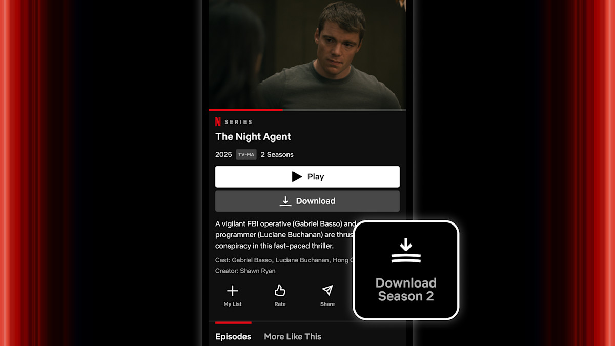Netflix Brings 'Season Download' Button to iPhone, iPad Users