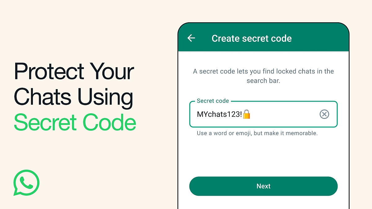 WhatsApp Rolls Out Secret Code Feature for Locked Chats on iOS and Android: How it Works