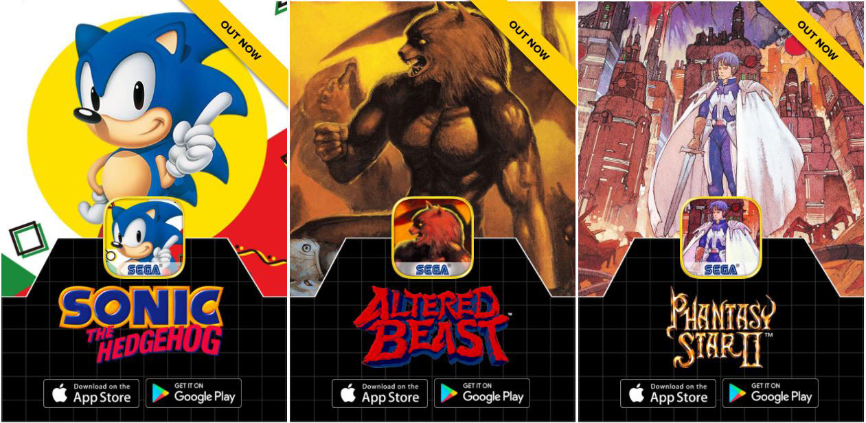 Sega Forever Brings Retro Games to Android and iOS
