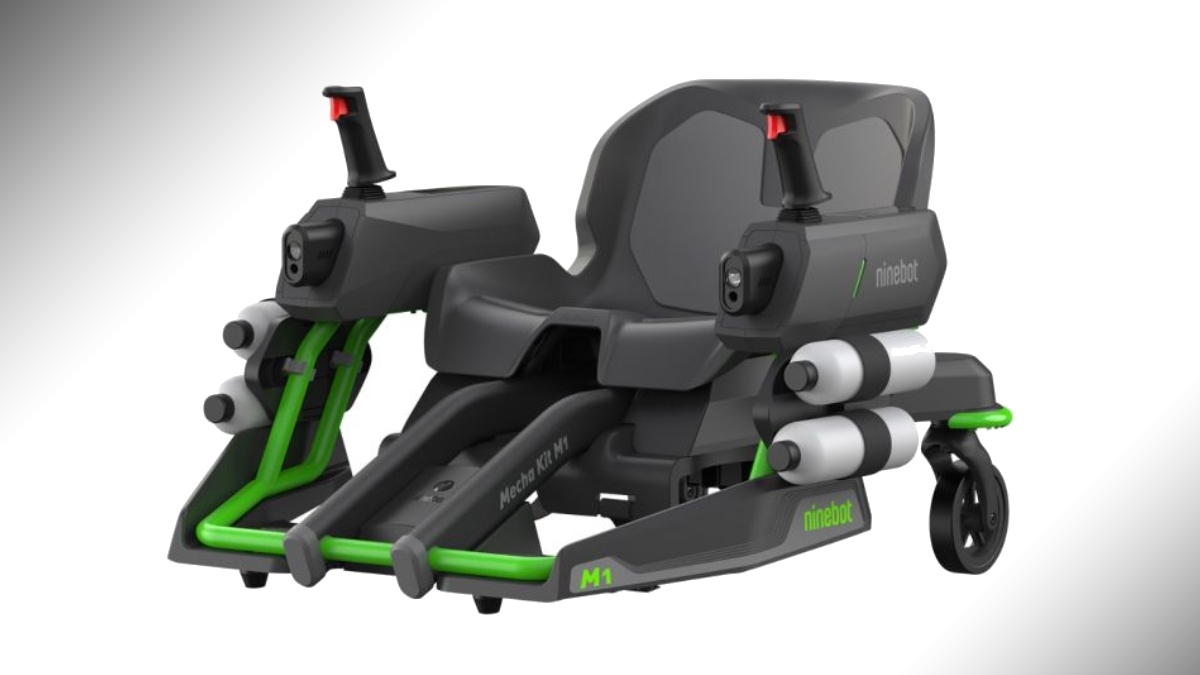 Segway Launches Mecha Kit That Turns Ninebot Scooters Into Water Bullet-Blasting Machines