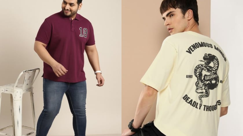 Myntra Big Fashion Festival Early Deals: Men's Plus Size T-shirts Under Rs. 799 Myntra Big Fashion Festival Early Deals: Men's Plus Size T-shirts Under Rs. 799