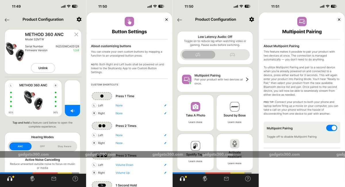 skullcandy method 360 anc app sections gadgets 360 SkullcandyMethod360ANC  Skullcandy
