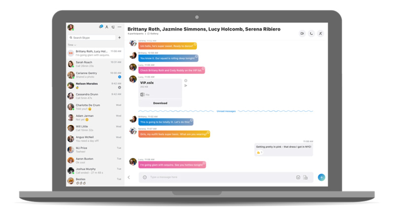 Skype Redesign for Windows, Mac, and Linux Is Out Now