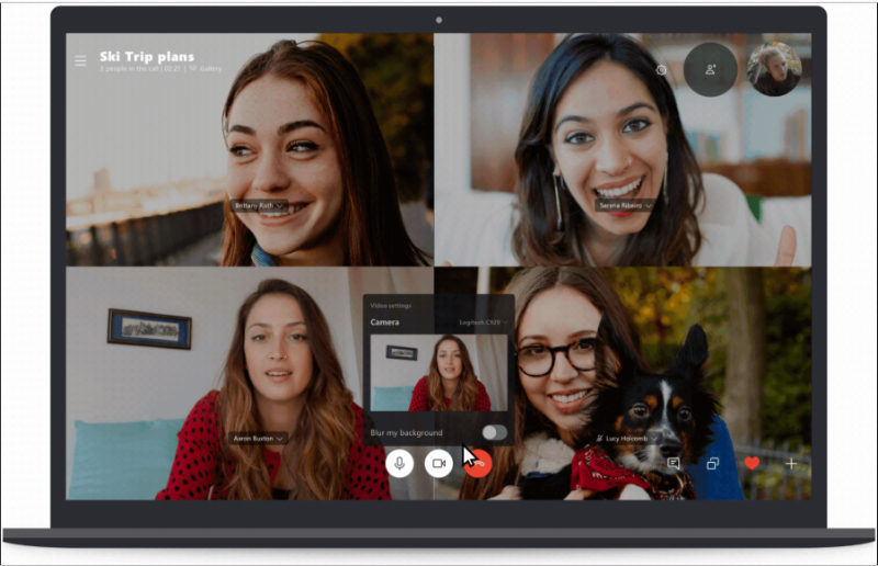Skype Introduces Background Blur for Video Calls on Desktop