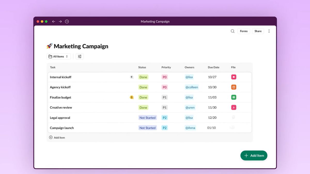 Slack Lists Project Management Feature to Organise Team Workflows Announced, Could Take on Trello