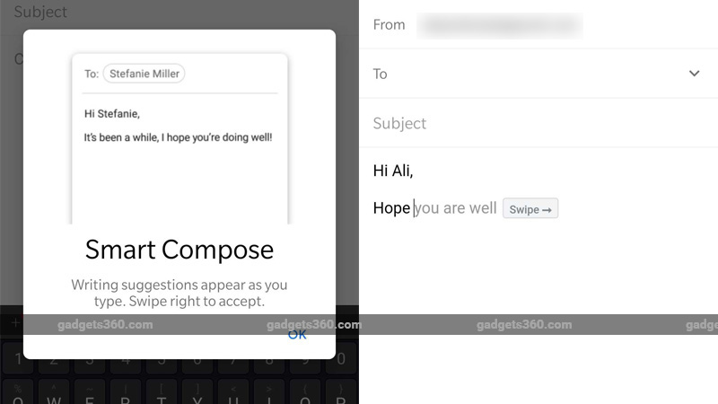Gmail Smart Compose Feature Rolling Out to Other Android Devices