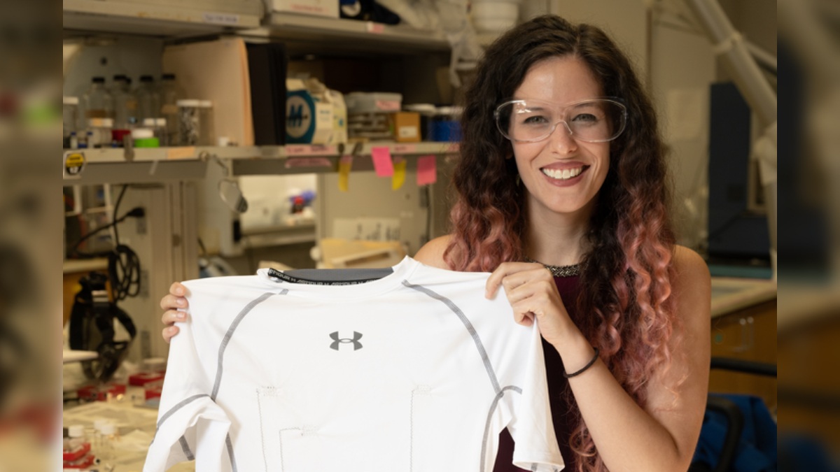 'Smart Shirt' Developed by Rice University Researchers Can Monitor Your Heart Rate