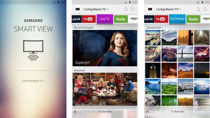 Samsung Smart View App Update Teases Chromecast-Like Streaming Feature for Its TVs