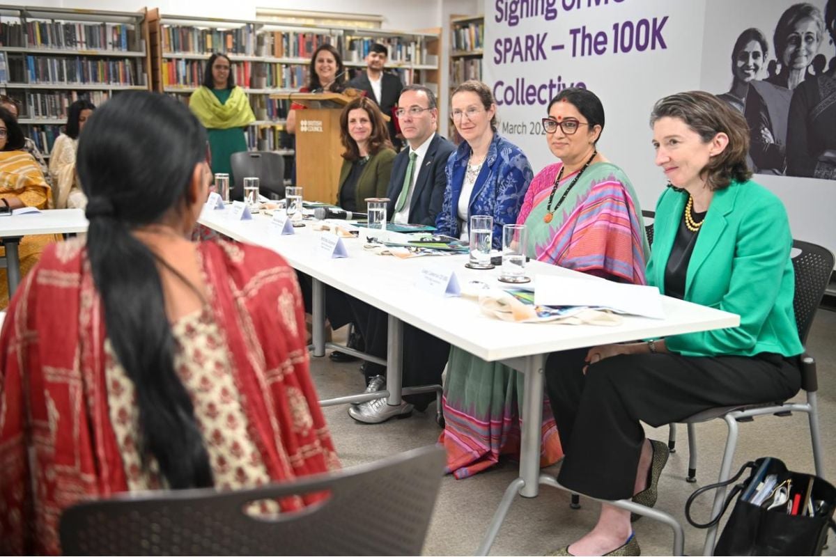 smriti irani british council mou Smriti Irani