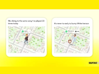Snapchat Brings Spotify Music Sharing to Snap Map With Now Playing