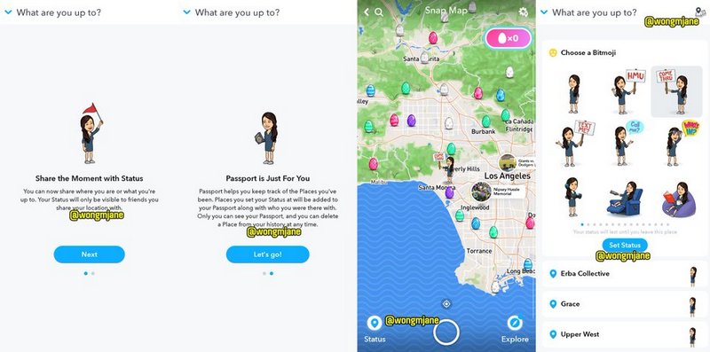 Snapchat Confirms It's Testing New Snap Map UI, as Well as Status, Passport Features