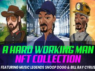 Snoop Dogg, Billy Ray Cyrus Set to Launch &#039;A Hard Working Man&#039; NFT Collection as Tribute to Hard Working Americans