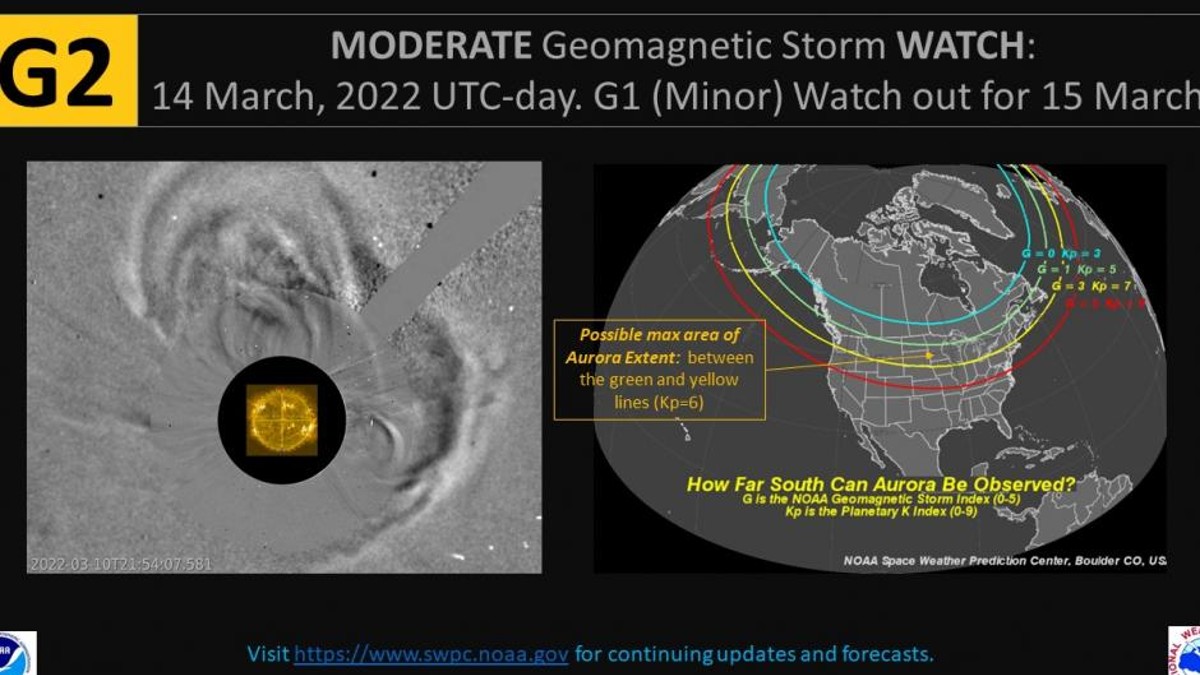 'Mild and Moderate' Geomagnetic Solar Storms to Hit Earth Today: NOAA, British Met Office
