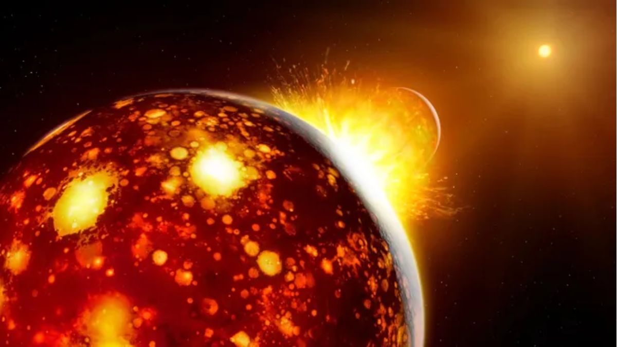 A Nearby Planet May Have Formed the Moon Following a Collision With Early Earth: Study