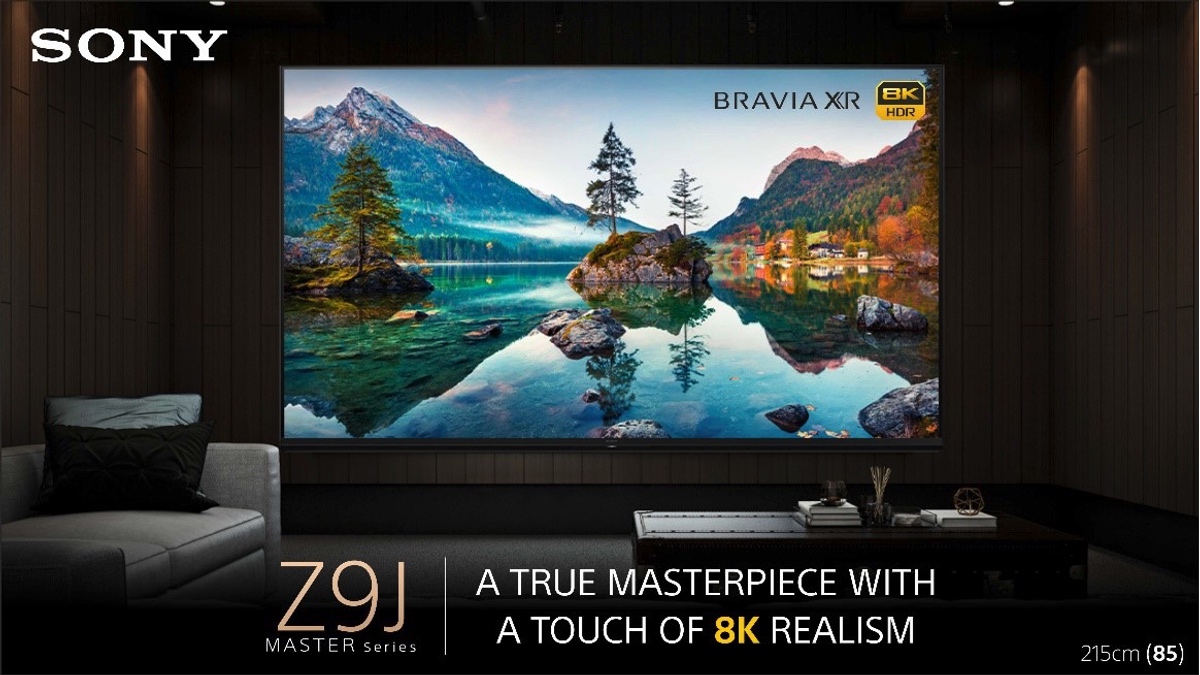 Sony Bravia XR Master Series 85Z9J 85-Inch 8K LED TV Launched in India at Rs. 12,99,990