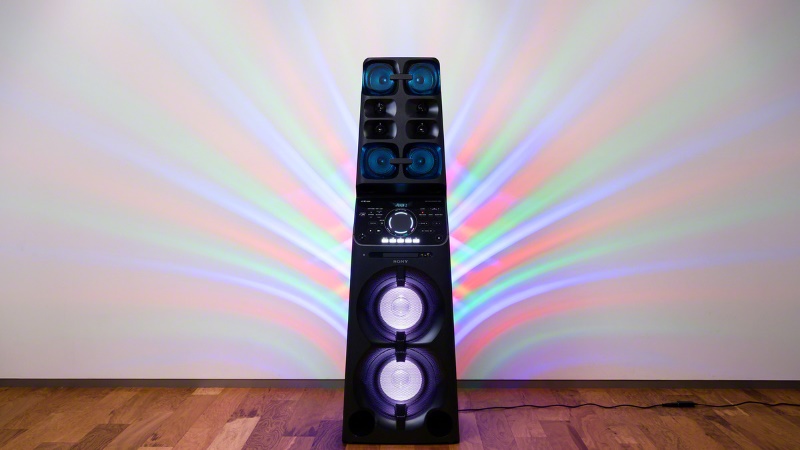 Sony MHC-V90DW Home Audio System With Party Lights, Karaoke Mode Launched in India
